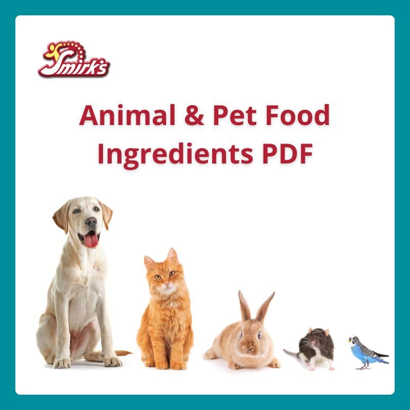 Animal and Pet Ingredients download graphic